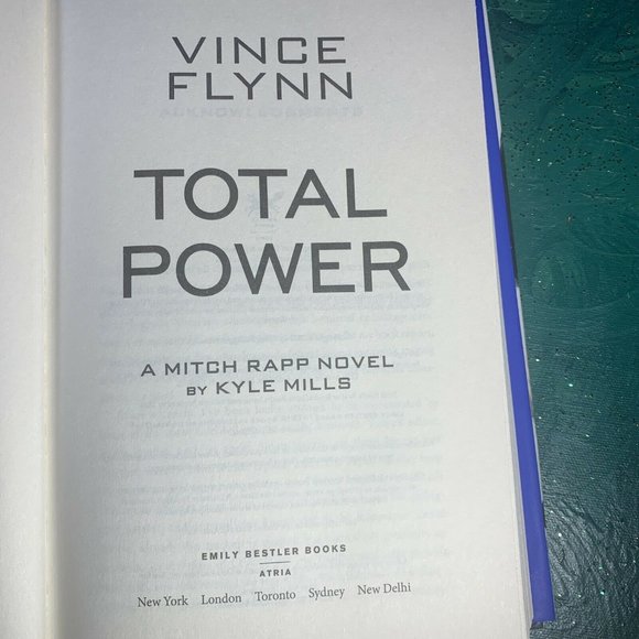 A Mitch Rapp Novel - Total Power by Kyle Mills & Vince Flynn - HC/DC - YaY! - Picture 7 of 11